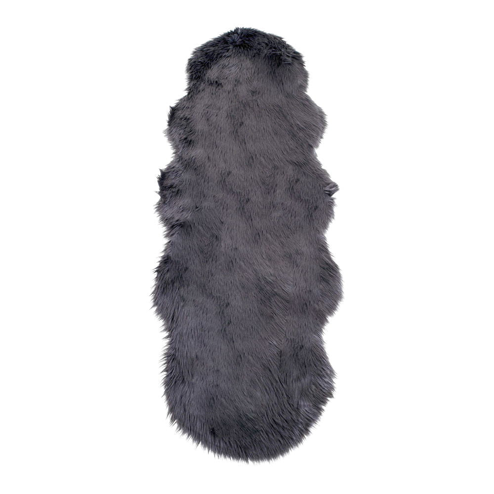 Kunst-Lammfell – 60×180 cm, flauschig, pflegeleicht
